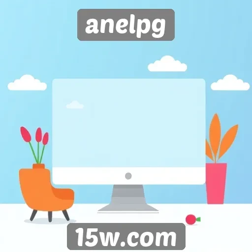 analise da interface do usuário no site anelpg